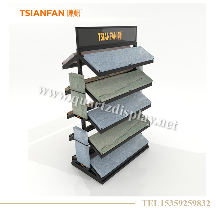 文化石戶外展柜  文化石落地架WHS004